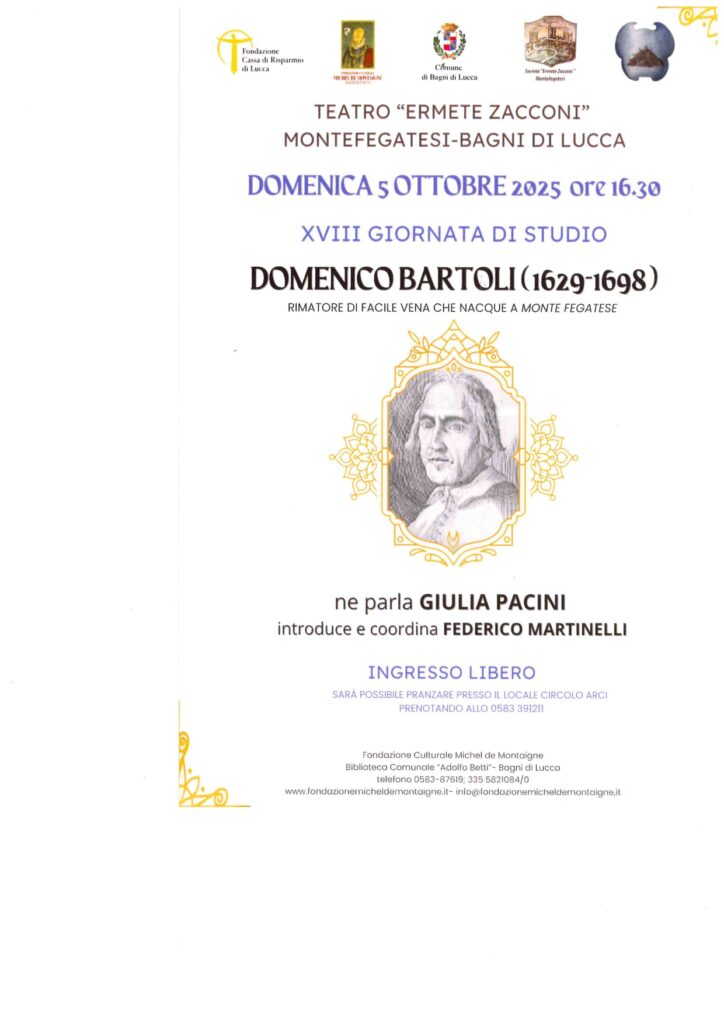 Domenico Bartoli - Rimatore di facile vena (1629-1698)